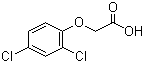 2,4-二氯苯氧乙酸分子结构 (CAS 94-75-7)