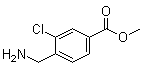 4-(Aminomethyl)-3-chlorobenzoic acid methyl ester molecular structure (CAS 940062-11-3)
