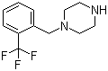 1-[2-(Trifluoromethyl)benzyl]piperazine molecular structure (CAS 94022-97-6)
