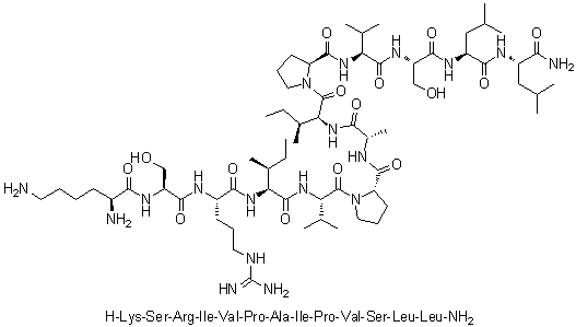 Innate defense regulator peptide 1 molecular structure (CAS 940291-10-1)