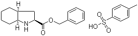 结构式 CAS# 94062-52-9, L-八氢吲哚-2-羧酸苄酯对甲苯磺酸盐