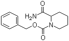 1-Cbz-2-piperidinecarboxamide molecular structure (CAS 940868-17-7)