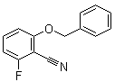 2-Fluoro-6-benzyloxybenzonitrile molecular structure (CAS 94088-45-6)