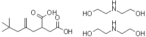(4,4-Dimethyl-2-methylenepentyl)butanedioic acid compd. with 2,2'-iminobis[ethanol] (1:2) molecular structure (CAS 94088-57-0)
