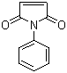N-苯基马来酰亚胺分子结构 (CAS 941-69-5)