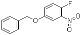 4-Benzyloxy-1-fluoro-2-nitrobenzene molecular structure (CAS 941867-91-0)