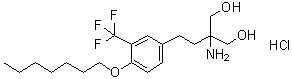 Amiselimod hydrochloride molecular structure (CAS 942398-84-7)