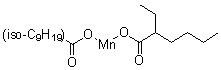 (2-乙基己酸-O)(异癸酸-O)锰分子结构 (CAS 94247-31-1)