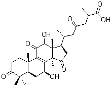 12-Hydroxyganoderic acid D molecular structure (CAS 942950-96-1)