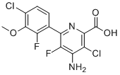 结构式 CAS# 943832-81-3, 氟吡草酯