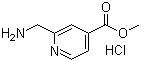 Methyl 2-(aminomethyl)isonicotinate hydrochloride molecular structure (CAS 94413-69-1)