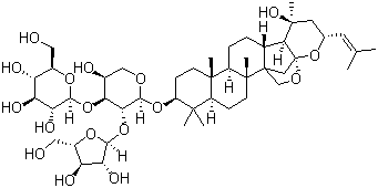 结构式 CAS# 94443-88-6, 假马齿苋皂苷 VII
