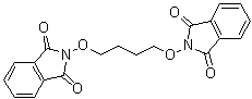 N,N'-(Tetramethylenedioxy)diphthalimide molecular structure (CAS 94464-30-9)