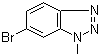 6-Bromo-1-methyl-1H-benzo[d][1,2,3]triazole molecular structure (CAS 944718-32-5)
