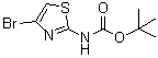 tert-Butyl (4-bromothiazol-2-yl)carbamate molecular structure (CAS 944804-88-0)