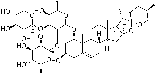 Ophiopogonin D molecular structure (CAS 945619-74-9)