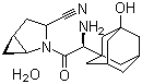 Saxagliptin hydrate molecular structure (CAS 945667-22-1)