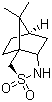 structure of CAS# 94594-90-8, (2R)-Bornane-10,2-sultam;(1S)-(-)-2,10-Camphorsultam; [3aS-(3aalpha,6alpha,7abeta)]-Hexahydro-8,8-dimethyl-2,2-dioxide-3H-3a,6-methano-2,1-benzisothiazole