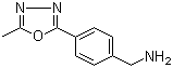 4-(5-Methyl-1,3,4-oxadiazol-2-yl)benzylamine molecular structure (CAS 946409-19-4)