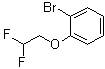 结构式 CAS# 946605-55-6, 2-(2,2-二氟乙氧基)溴苯