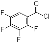 结构式 CAS# 94695-48-4, 四氟苯甲酰氯; 2,3,4,5-四氟苯甲酰氯