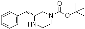 结构式 CAS# 947272-49-3, (R)-3-苄基哌嗪-1-羧酸叔丁酯