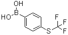 结构式 CAS# 947533-15-5, 4-(三氟甲硫基)苯硼酸