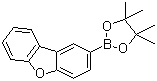 结构式 CAS# 947770-80-1, B-(二苯并呋喃-2-基)硼酸频哪醇酯