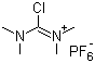 N,N,N',N'-Tetramethylchloroformamidinium hexafluorophosphate molecular structure (CAS 94790-35-9)
