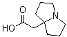 Tetrahydro-1H-pyrrolizine-7a(5H)-acetic acid molecular structure (CAS 94794-30-6)
