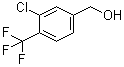 3-Chloro-4-(trifluoromethyl)benzyl alcohol molecular structure (CAS 948014-51-5)