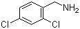 structure of CAS# 95-00-1, 2,4-Dichlorobenzylamine;2,4-Dichlorobenzenemethanamine