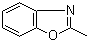 2-甲基苯并噁唑分子结构 (CAS 95-21-6)