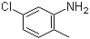 5-氯邻甲苯胺分子结构 (CAS 95-79-4)