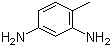 structure of CAS# 95-80-7, 2,4-Diaminotoluene;2,4-Toluenediamine; Toluene-2,4-diamine; 4-Methyl-m-phenylenediamine; 4-Methyl-1,3-phenylenediamine; C.I. 76035; C.I. Oxidation base