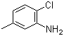 2-氯-5-甲基苯胺分子结构 (CAS 95-81-8)