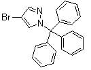 4-Bromo-1-tritylpyrazole molecular structure (CAS 95162-14-4)