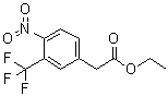 4-Nitro-3-(trifluoromethyl)benzeneacetic acid ethyl ester molecular structure (CAS 952210-98-9)