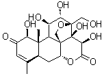 Bruceine H molecular structure (CAS 95258-14-3)