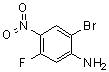 2-Bromo-5-fluoro-4-nitroaniline molecular structure (CAS 952664-69-6)