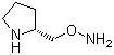 (R)-O-(Pyrrolidin-2-ylmethyl)hydroxylamine molecular structure (CAS 952747-32-9)