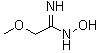 structure of CAS# 95298-88-7, N-Hydroxy-2-methoxyethanimidamide;2-Methoxyacetamidoxime