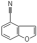 structure of CAS# 95333-17-8, 4-Benzofurancarbonitrile