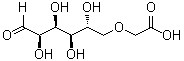 6-O-Carboxymethyl-D-glucose molecular structure (CAS 95350-38-2)