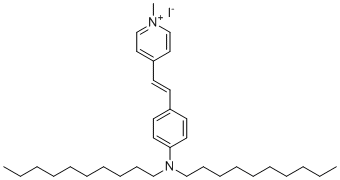 4-(4-(Didecylamino)styryl)-N-methylpyridinium iodide molecular structure (CAS 95378-73-7)