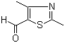 2,4-Dimethylthiazole-5-carboxaldehyde molecular structure (CAS 95453-54-6)