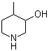 4-Methyl-3-piperidinol molecular structure (CAS 955082-96-9)