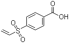 structure of CAS# 95535-40-3, 4-Vinylsulfonylbenzoic acid