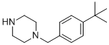 1-(4-tert-Butylbenzyl)piperazine molecular structure (CAS 956-61-6)
