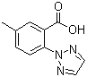 structure of CAS# 956317-36-5, 5-Methyl-2-(2H-1,2,3-triazol-2-yl)benzoic acid;2-(2H-1,2,3-Triazol-2-yl)-5-methylbenzoic acid